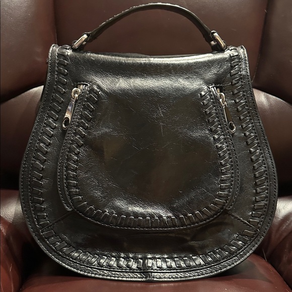 Rebecca Minkoff Leather Vanity Saddle Bag - Picture 2 of 16